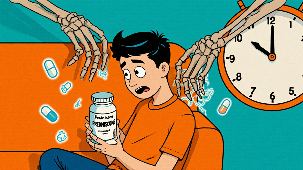 Preventing Steroid-Induced Osteoporosis: Calcium, Vitamin D, and Bisphosphonates