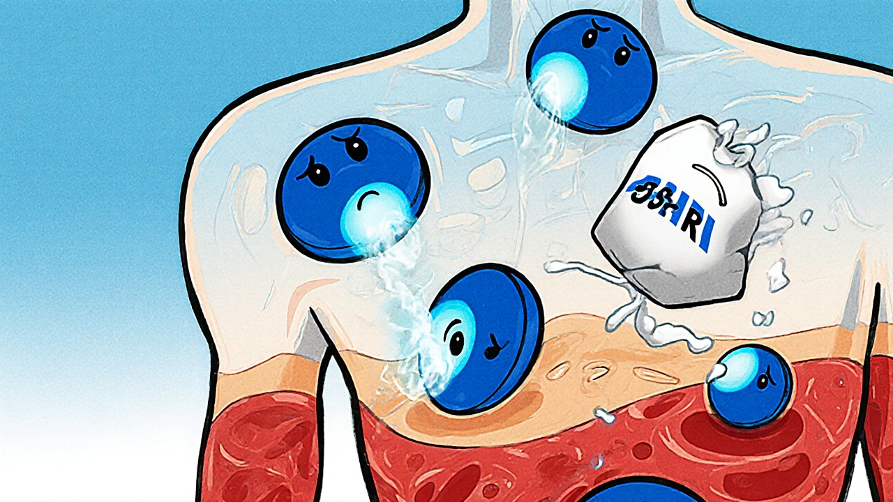 Bleeding Risk from SSRIs: How Platelet Dysfunction Increases Bleeding Danger