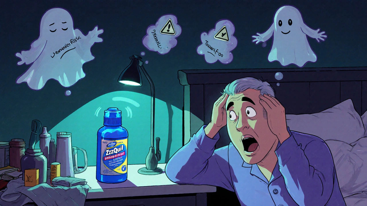 Nighttime Sleep Aids with Diphenhydramine: Risks and Safer Alternatives