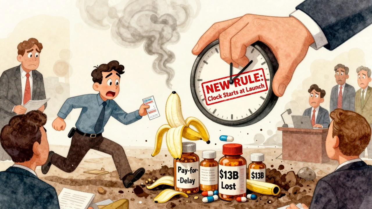 A patient slips on a &#039;Pay-for-Delay&#039; banana peel into a pit of lost billions as FDA stamps a new rule.