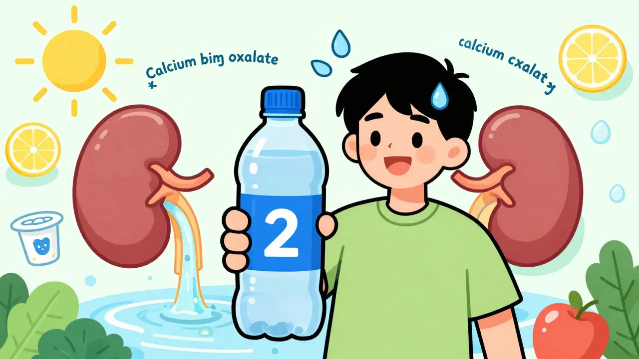 Chronic Kidney Stone Disease: How to Prevent Recurrence with Diet and Fluids