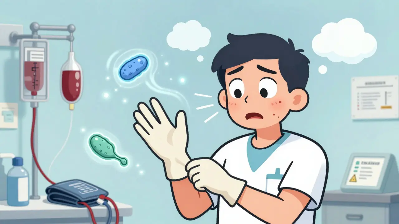 Latex Allergy: Cross-Reactivity and Workplace Management