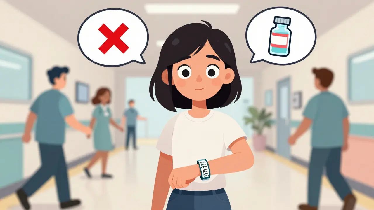 How to Wear a Medical Alert Bracelet for Severe Drug Allergies